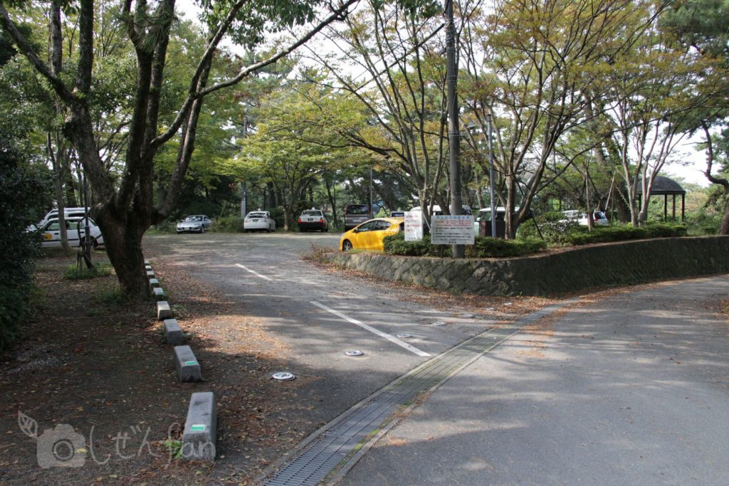 福岡西公園 西側駐車場