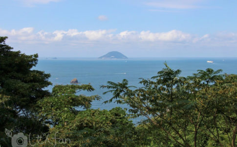 能古島　自然探勝路からの海景色