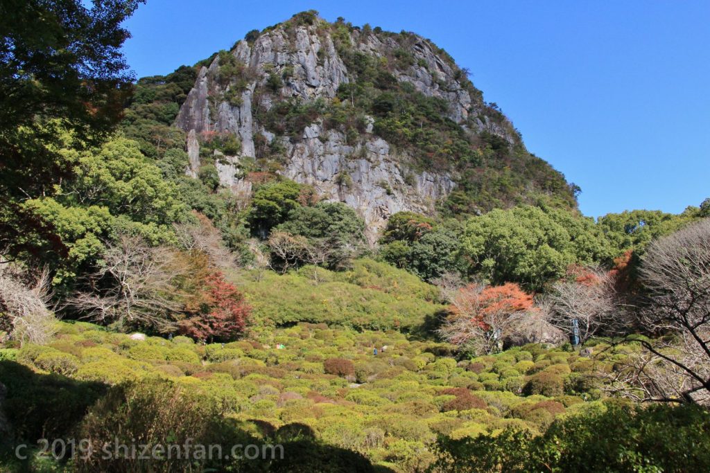 武雄・御船山楽園のツツジ谷と御船山