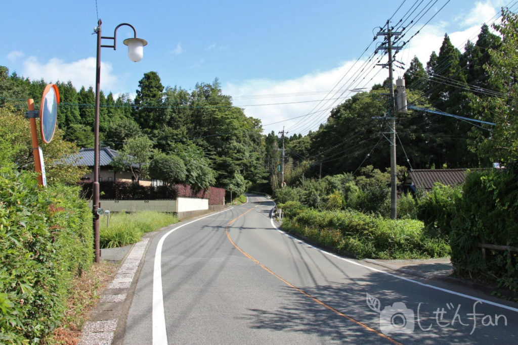 南阿蘇村の道路