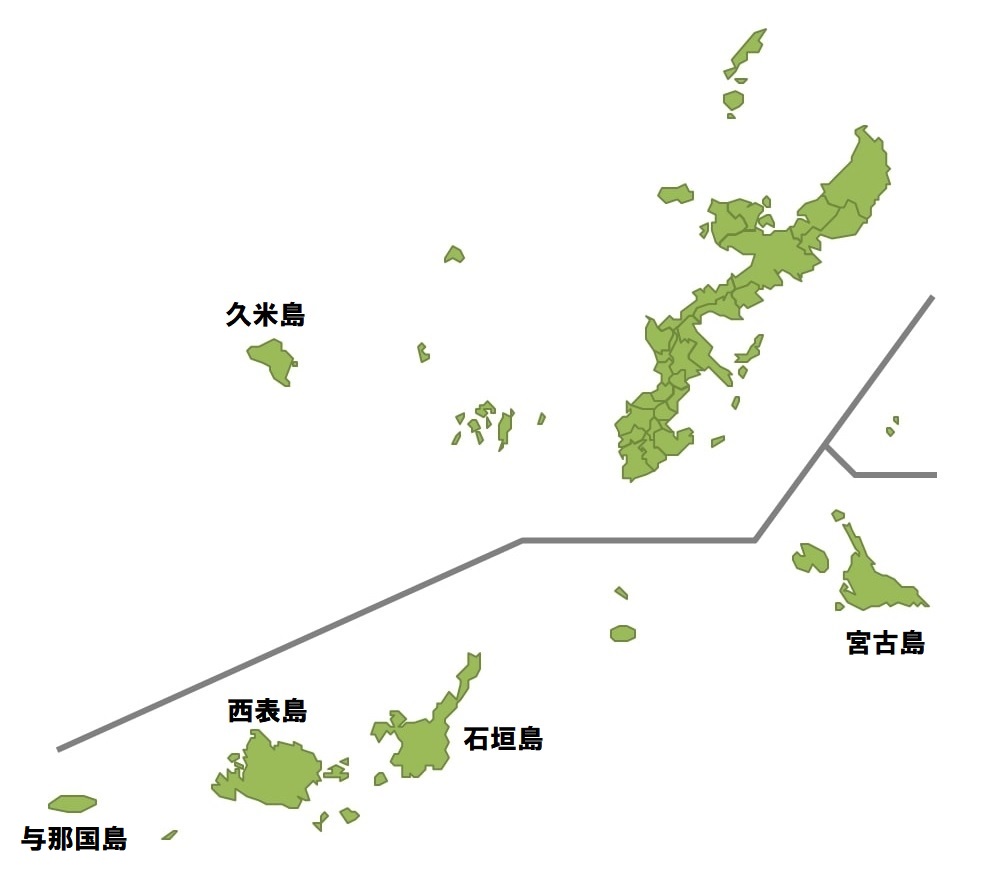 九州沖縄編 車のナンバー全13種類の地域分けを地図で見てみよう しぜんfan