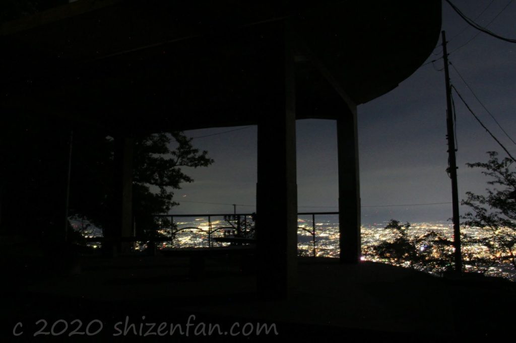 熊本・金峰山頂上からの夜景
