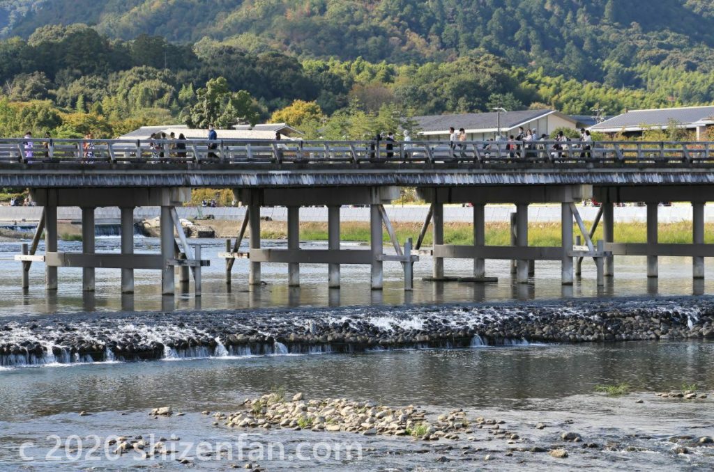 京都・嵐山の渡月橋